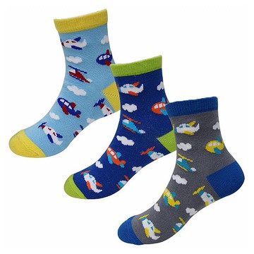 B.V.D.~飛上雲端1／2童襪(13-16cm／17-21cm)1雙入 款式可選