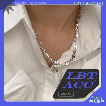 【週末穿搭飾品】墜鍊豬鼻A字項鍊 層次項鍊 高質感項鍊 中性飾品配件 KENTA