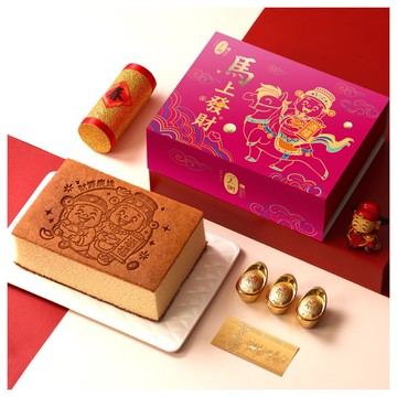 【一之鄉】馬上發財蜂蜜蛋糕春節禮盒(下單備註到貨日)