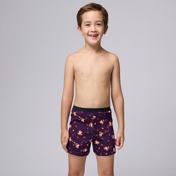 DADADO-財氣旺旺 140-160男童內褲(紫) 品牌推薦-舒適寬鬆-GCQ502PU