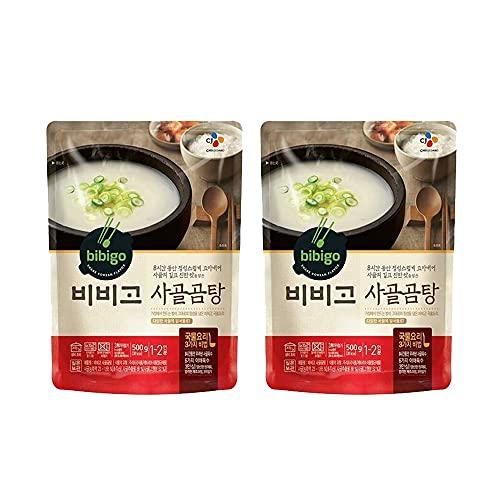 公式 bibigo ビビゴ 牛骨コムタン 500g 2袋セット スープ 韓飯 韓国料理 ギフト プレゼント 惣菜