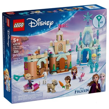 LEGO 43278 202506 迪士尼系列 - 迷你艾倫戴爾城堡和艾莎的冰雪宮殿