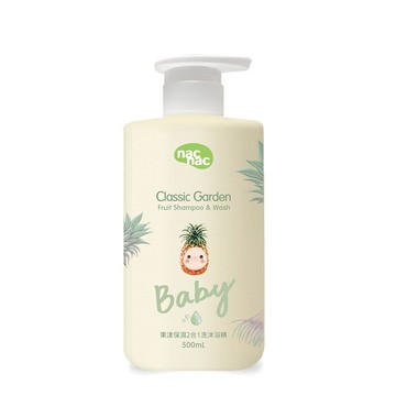 nac nac 果漾保濕2合1洗沐精500ml★衛立兒生活館★
