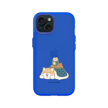 iPhone 15 Clear 激光藍 - 柴語錄 Shiba Says - 我是棉被怪
