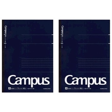 KOKUYO 國譽 CAMPUS 大人A4點線筆記本  藍色  2本