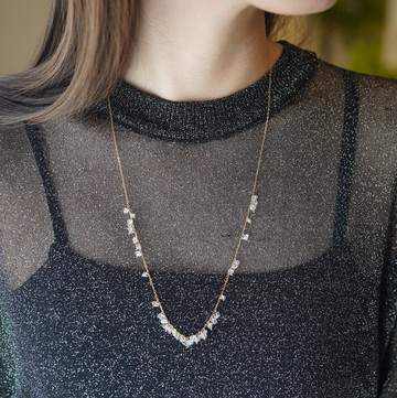 14kgf 赫基蒙鑽石隨機項鍊