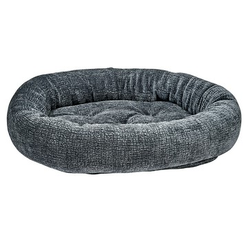 【SofyDOG】BOWSERS 甜甜圈極適寵物床 象牙暗灰-XS 睡墊 睡床 手工製作