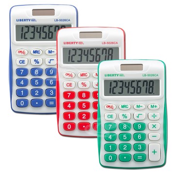 liberty利百代迷你輕巧計算機 lb-5026ca