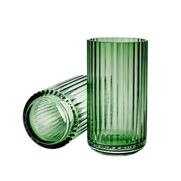 Lyngby 靈比 玻璃花瓶（H 25cm、透綠）