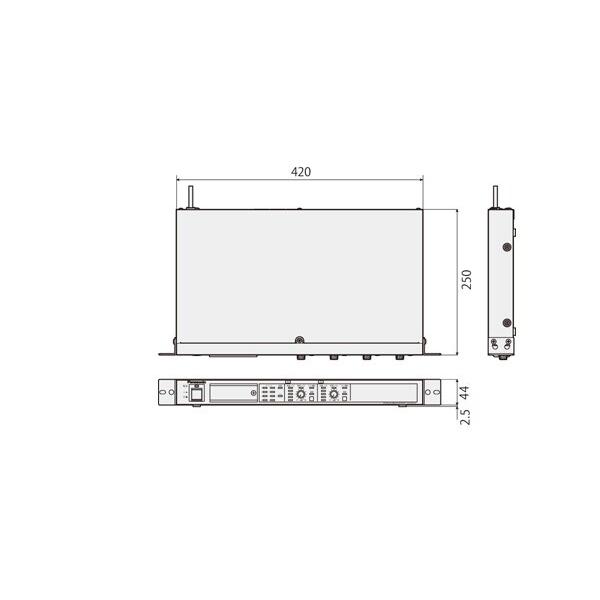 PANASONIC（パナソニック） ワイヤレス レシーバー WX-SR202A　2ｃｈ受信機 1.9GHz