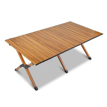 【超輕便攜】蛋卷桌 摺疊桌 野餐桌 露營桌 戶外桌 鋁合金材質 快速摺疊 桌面平整 輕量易攜 戶外露營野餐必備