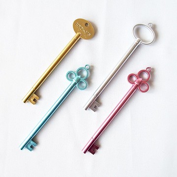 中性筆 鑰匙中性筆 創意復古鑰匙筆 廣告筆簽字筆 可愛辦公學生文具商務活動 婚禮小物 生日禮物 贈品禮品 B3710