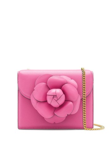 Oscar de la Renta - mini Tro leather bag - women - Nappa Leather - One Size - Pink