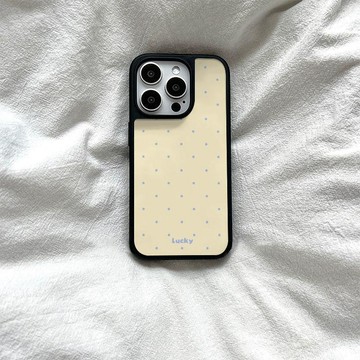 隔日到店🚚磁吸殼簡約黃色波點適用蘋果18簡約iphone 17 pro max手機殼16韓系15可愛14質感13防摔殼