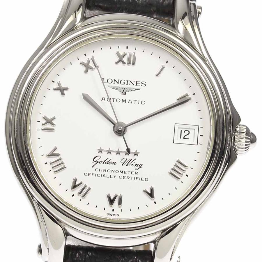 ☆良品【LONGINES】ロンジン ゴールデンウィング デイト L3.609.4 自動 ...