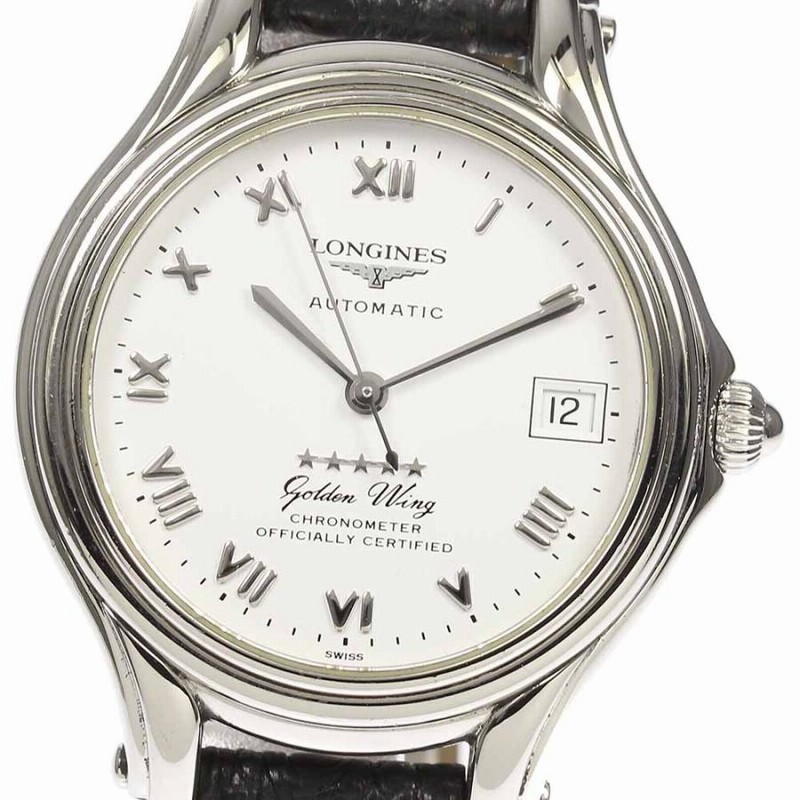 ☆良品【LONGINES】ロンジン ゴールデンウィング デイト L3.609.4 自動