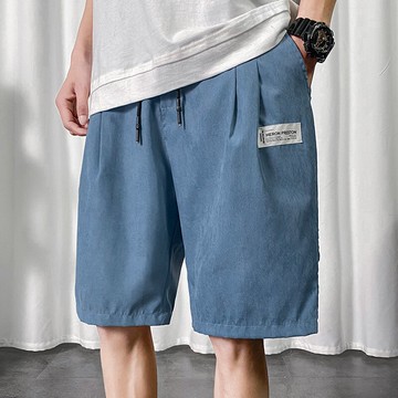 短褲男休閑褲寬松運動男士直筒工裝褲2022夏季潮牌ins百搭五分褲