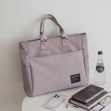 ⚡特惠批發⚡ 牛津帆布防水公文包通懃14寸電腦包女商務辦公包文件手提袋男女 3LSW