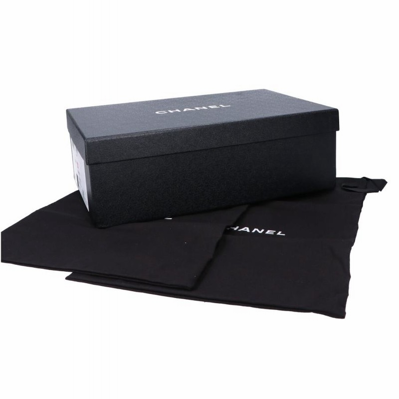 【CHANEL】ローファー ココマーク チェーン CCチャーム CHANEL 美品 シャネル ココマークチャーム付き チェーン
