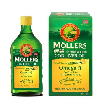 Moller s睦樂 鱈魚肝油-檸檬風味(250ml)