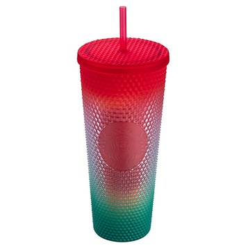 星巴克24OZBling虹彩TOGO冷水杯