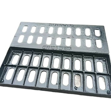 球墨鑄鐵井蓋雨水篦子帶蓋排水地溝蓋板400*600長方形下水道[DD1106002]