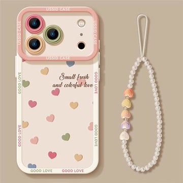 優思頓適用iPhone17手機殼蘋果17promax新款13掛繩16promax高級air新機14愛心16軟16pro女15系列17air套17Pro