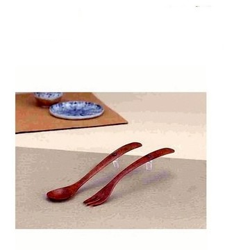 【海夫健康生活館】LZ WIND 箸之助 天然木輔助湯匙、叉子 日本製