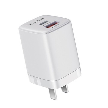 PC3.0+QC4.0雙埠USB 智能分流快速充電器(C-20W2) 白色