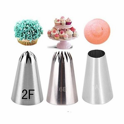 デコレーション口金 桜 丸 花型 15切 ステンレス製 絞り口金 ケーキデコレーション お菓子 製菓道具 3個セット 通販 Lineポイント最大get Lineショッピング