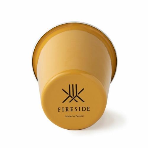 ファイヤーサイド FIRESIDE 琺瑯タンブラー キャンプ 食器 コップ 手作り レトロ タンブラー ホーロー