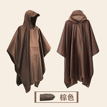 💥下殺價💥 戶外雨披成人斗篷徒步露營雨衣 登山釣魚防雨三合一防水天幕多功能