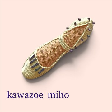 shoe shoe shoe 刺繡胸針 No.96