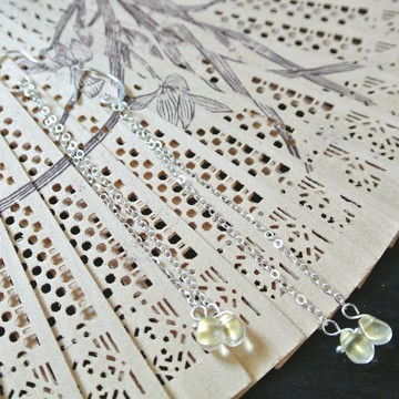 滴露耳環(金色款)