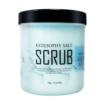 ESTESOPHY 身體去角質沐浴鹽 玻尿酸款 1KG  1罐