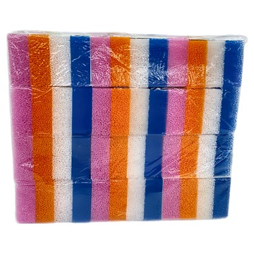 Little Pink Rabbit 粉彩小兔 韓式不沾油清潔棉 Set 4個 A38056 清洗碗盤  白色 + 粉色 + 藍色 + 橘色  12組