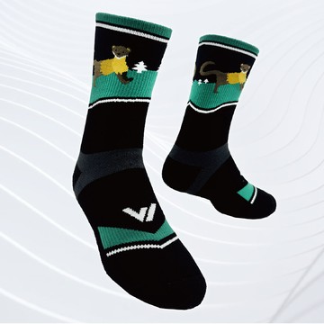 【大雪山國家森林遊樂區40週年聯名款】✨極致速乾美麗諾羊毛襪-單雙 | M/L/XL