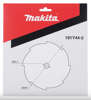 MAKITA 牧田 191Y44-2 8齒刀片 200mmX8TX25.4