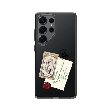 Galaxy S25 Ultra Clear 酷墨灰 - 哈利波特 Harry Potter - 入學信封和車票