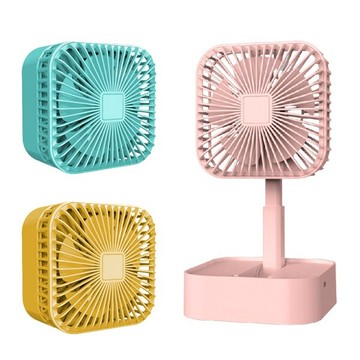 伸縮USB風扇 迷你風扇 桌面電風扇 摺疊風扇馬卡龍 可折疊桌上型風扇 伸縮風扇三段風速 贈品禮品