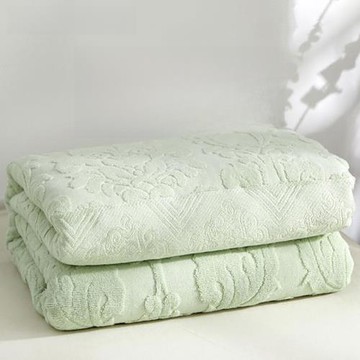 高端純棉毛巾被老式成人夏季薄款全棉空調毯單人辦公室沙發蓋毯子