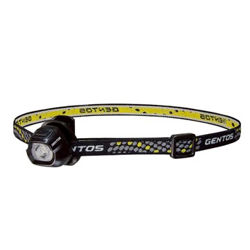 GENTOS 極輕頭燈 夾帽燈 20流明 IPX4 HC-24BK 32g  黑色  1個