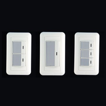 同立電工 大型竹紋 夜光 開關 大面板 單開 雙開 三開 三切 螢光 開關切 三開關蓋板【DU403】123便利屋