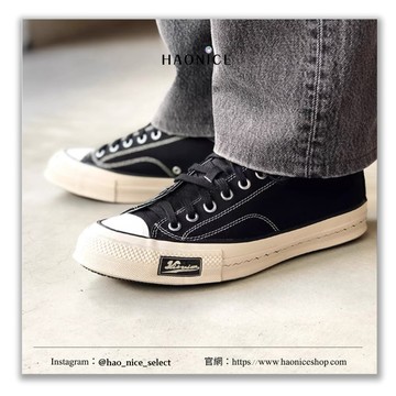 【HAO NICE】 日潮鼻祖 Visvim 23AW Skagway 軟木塞休閒厚底雙鞋墊硫化帆布鞋