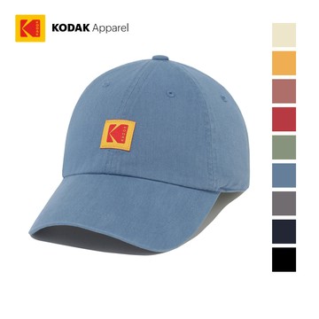 【KODAK Apparel】柯達 方形logo棒球帽 9色 B627006