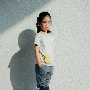 Bilby - 有機棉立體口袋Tee