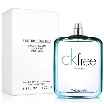 Calvin Klein 凱文克萊 CK Free 自由男性淡香水-Tester(100ml)
