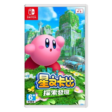●秋葉電玩●  NS Switch 任天堂 星之卡比 探索發現 中文版