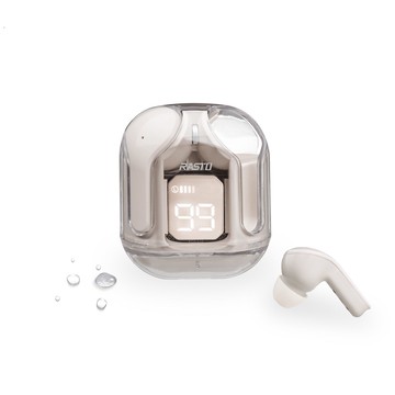 【人氣特價】RASTO RS62 日系設計電量顯示真無線5.3藍牙耳機