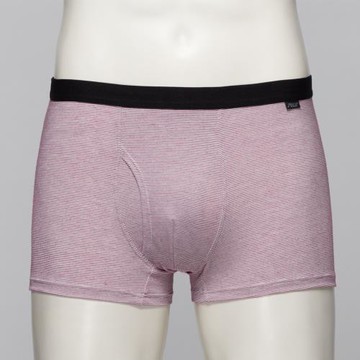 【Swear 思薇爾】SOLIS 帕非士系列M-XXL素面前檔開口貼身四角男內褲(艷棗色)